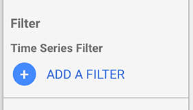 Botão Adicionar filtro