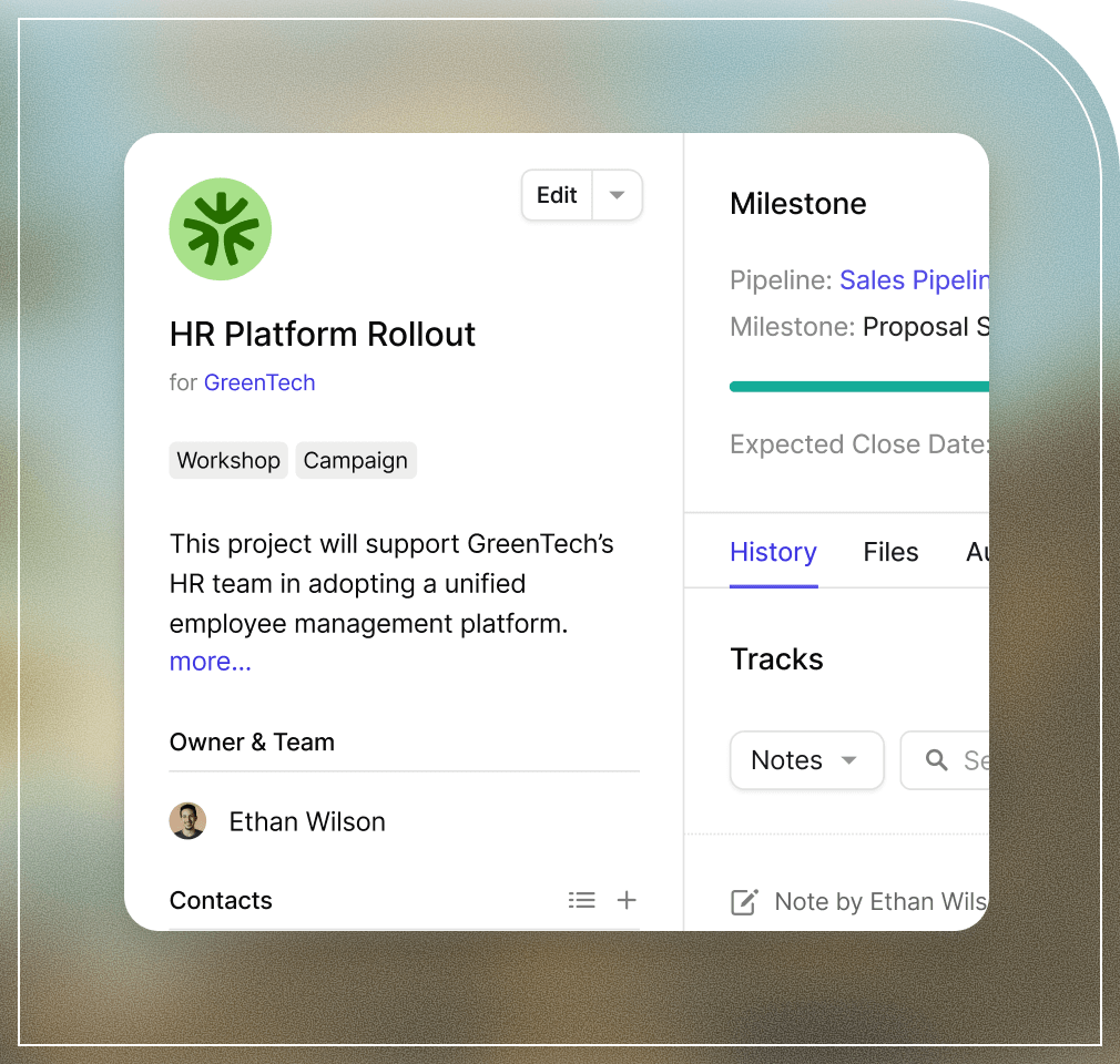 Pipeline de ventes de Capsule