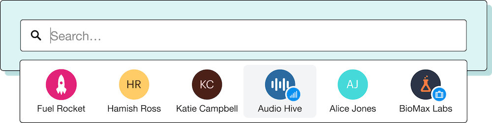 Find your contacts in Capsule