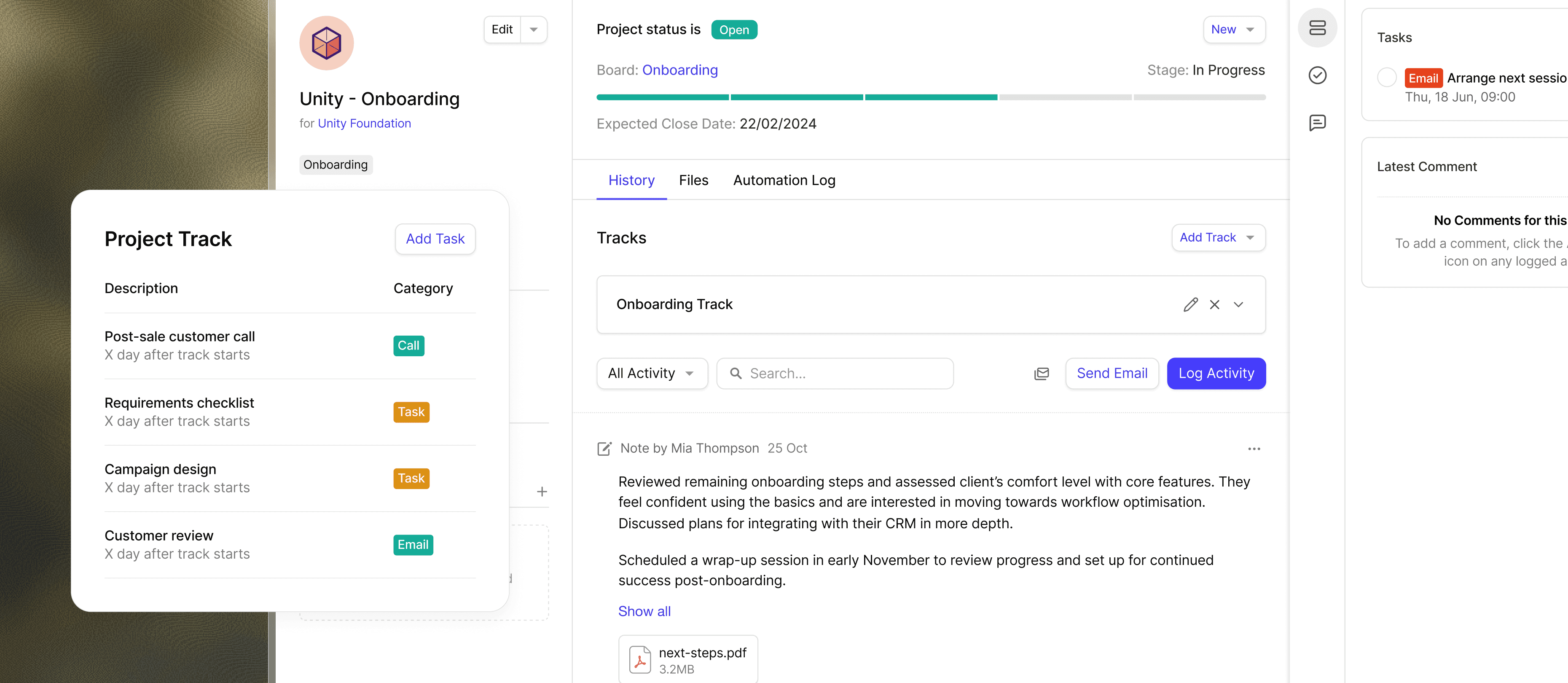 Your process; on autopilot