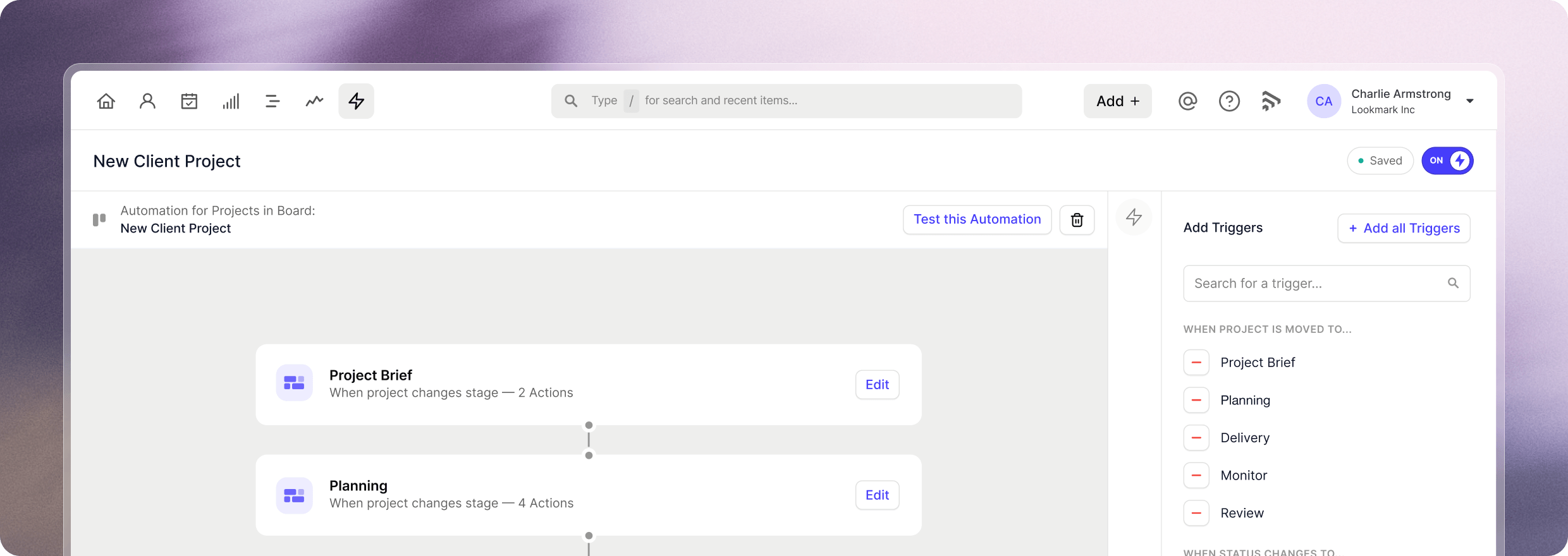 Automatización en Capsule