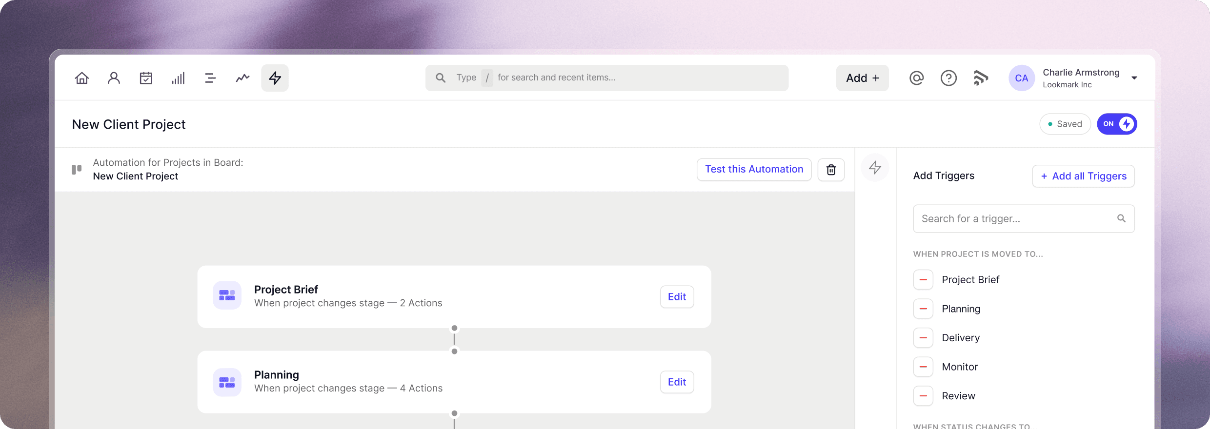 Automatización en Capsule