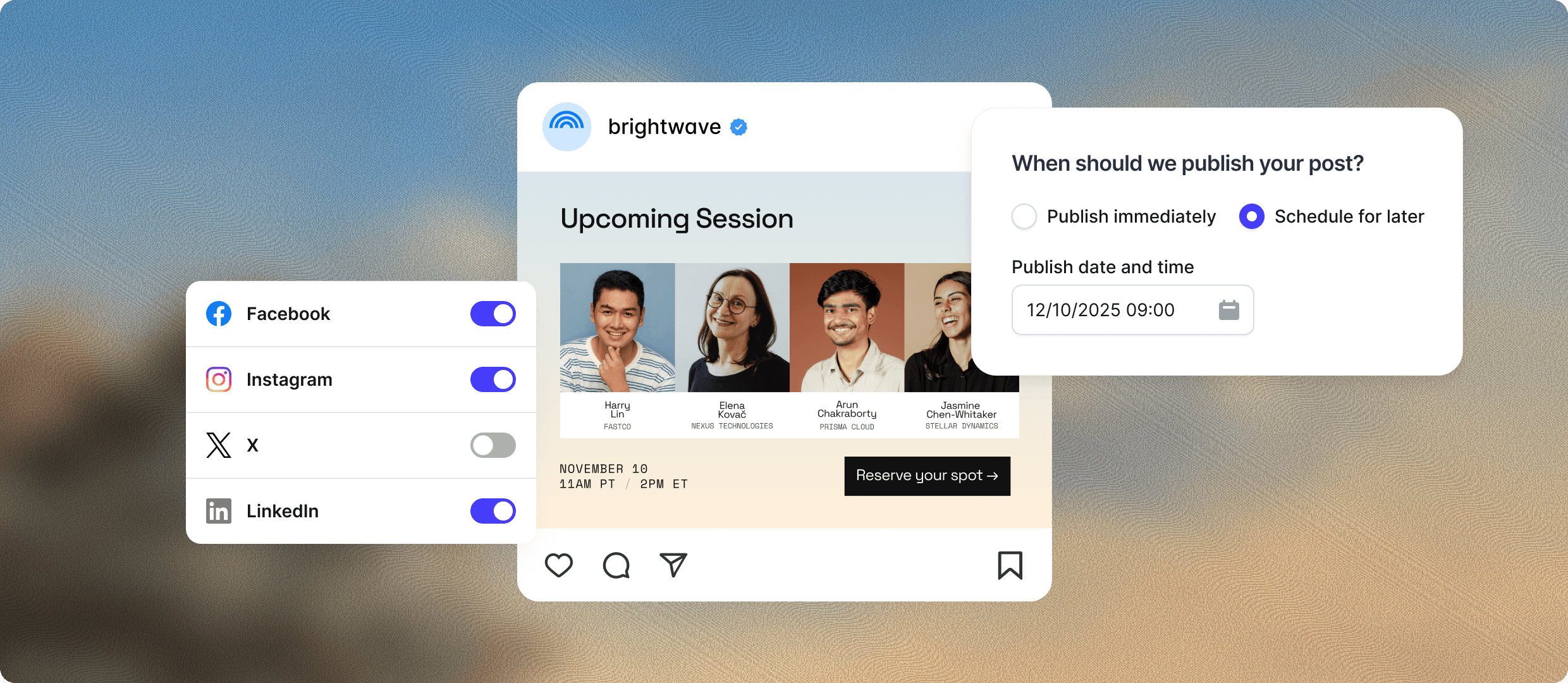 Transpond integrates with Capsule CRM to share campaign engagement and subscriptions inside your contact records