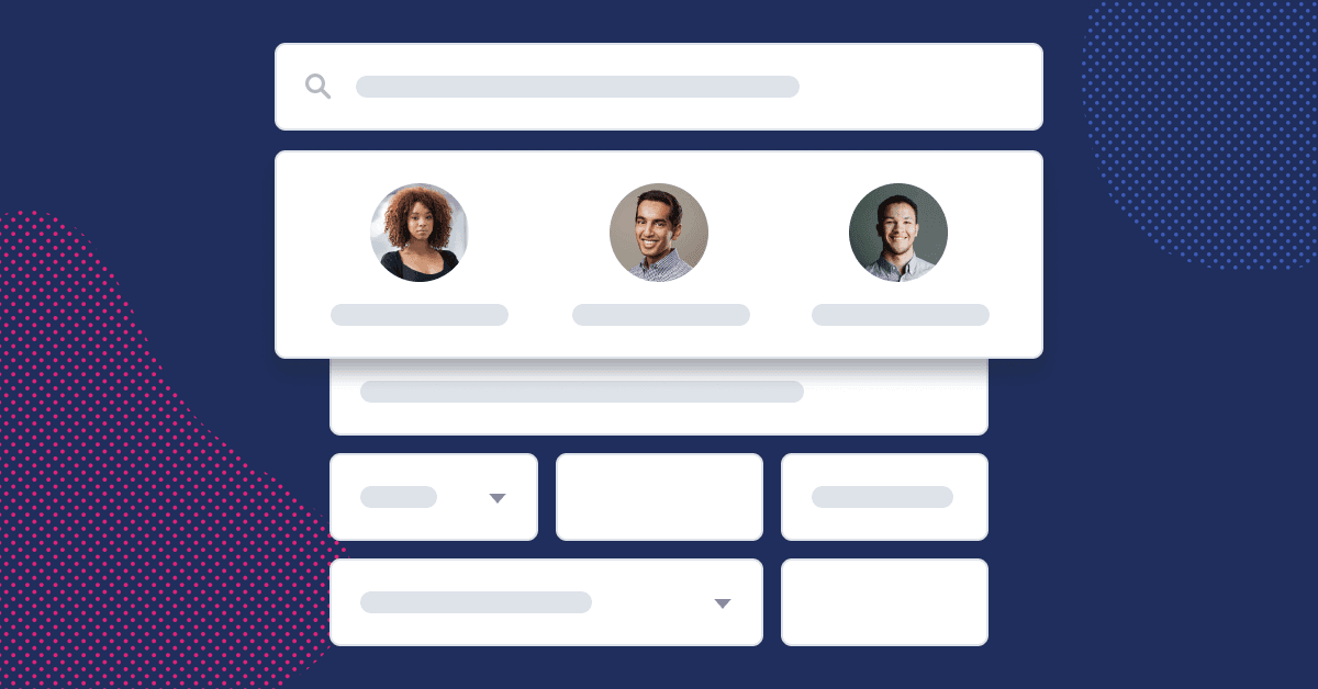 Easier search and faster forms - new design updates
